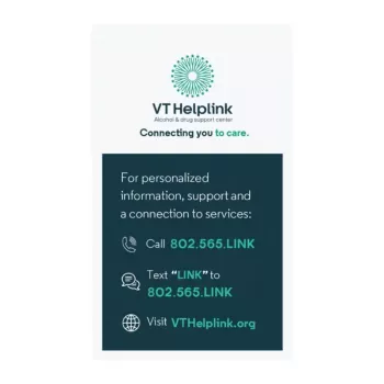 Vermont Helplink Wallet Card - English/Spanish