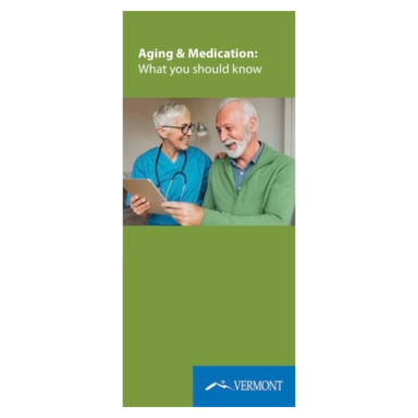 Aging and Substance Use-Aging and Medication Pamphlet-English